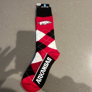 University of Arkansas dress socks